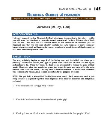 Atrahasis Epic Pdf